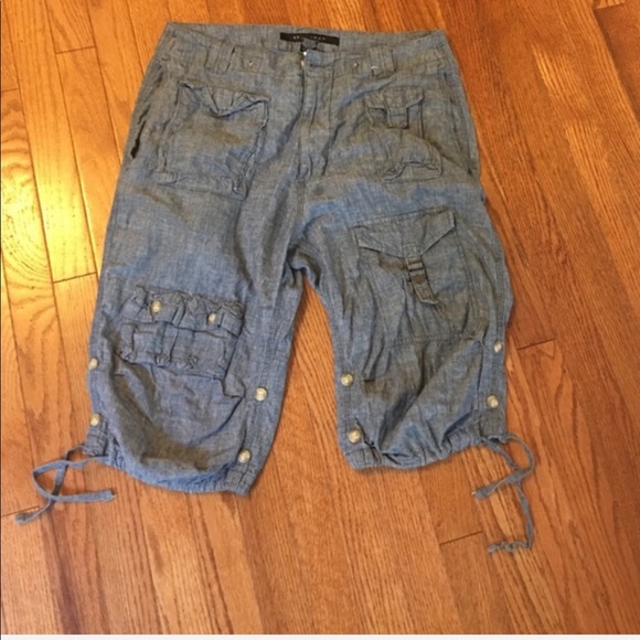 Men cargo long shorts - Picture 1 of 2